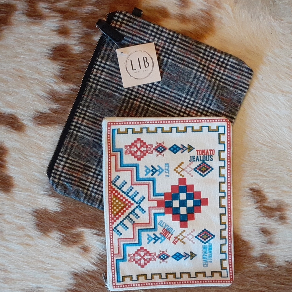 FLYING TOMATO & L.I.B. Cosmetic Bags